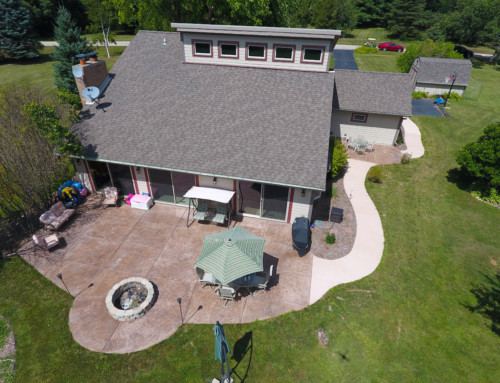 Drone Patio Photo